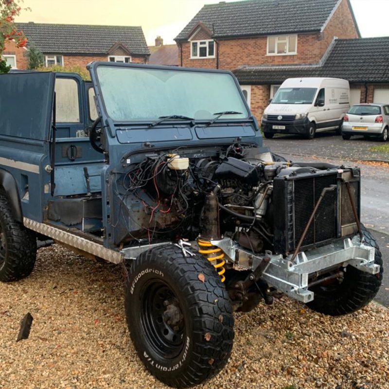 Land Rover Chassis Replacement Chard