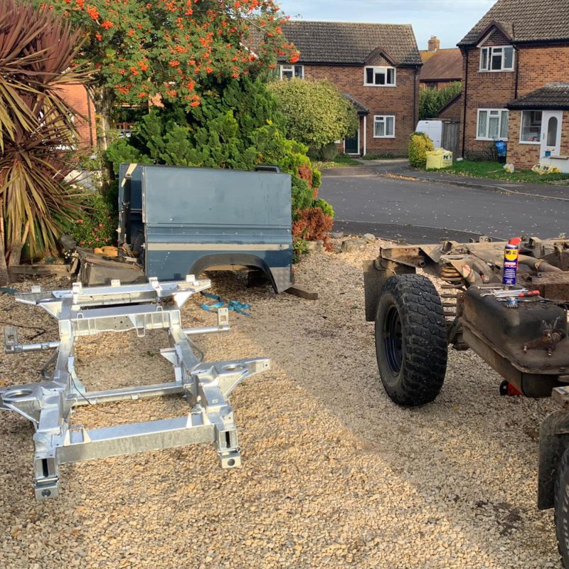 Land Rover Chassis Replacement Devon